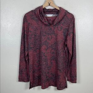 Christopher & Banks Medium Petite Cowl Neck Tunic Top. NWOT